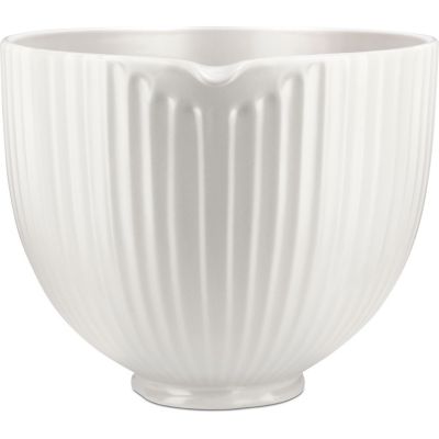 Image showing  5 qt. Ceramic Bowl for Tilt-Head Stand Mixers, Classic Columns