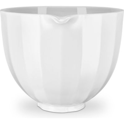 Image showing  5 qt. Ceramic Bowl for Tilt-Head Stand Mixers, White Shell