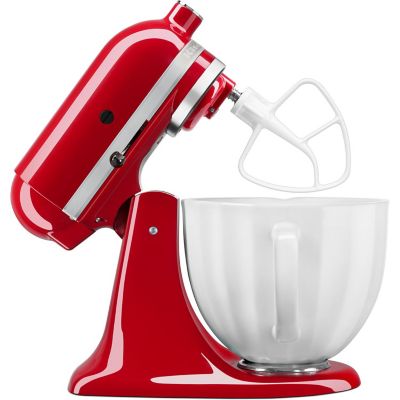 Image showing  5 qt. Ceramic Bowl for Tilt-Head Stand Mixers, White Shell