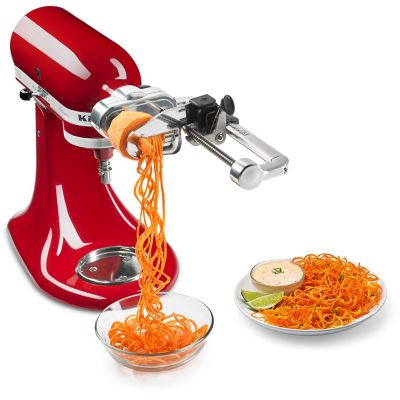 Image showing  7-Blade Spiralizer Plus Attachment with Peel, Core and Slice Capabilities