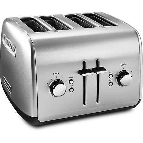 KitchenAid 4-Slice Toaster with Manual High-Lift Lever, KMT4115SX