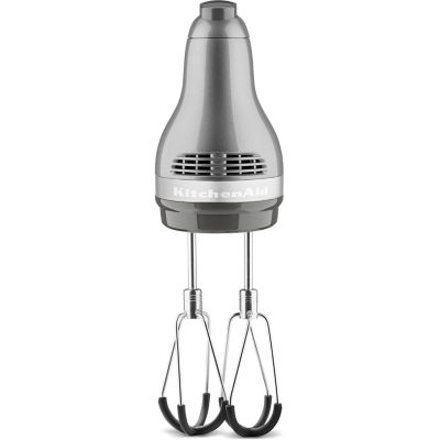 Image showing  6-Speed Hand Mixer with Flex Edge Beaters, Contour Silver