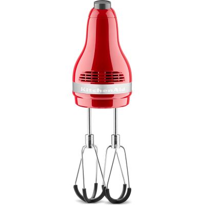 Image showing  6-Speed Hand Mixer with Flex Edge Beaters, Empire Red