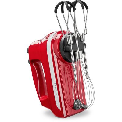 Image showing  6-Speed Hand Mixer with Flex Edge Beaters, Empire Red