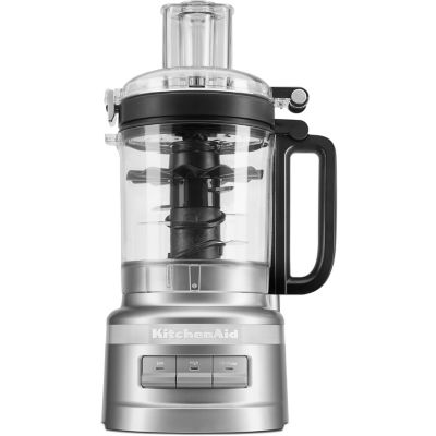 KitchenAid 9-Cup Food Processor in Contour Silver, KFP0921CU