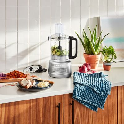 Image showing  9-Cup Food Processor, Contour Silver