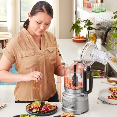 Image showing  9-Cup Food Processor, Contour Silver