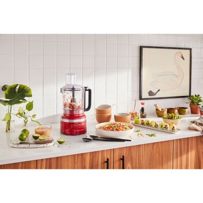 Image showing 8 th KitchenAid 9-Cup Food Processor, Empire Red