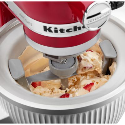 Image showing 8 th KitchenAid Ice Cream Maker Attachment for Stand Mixers