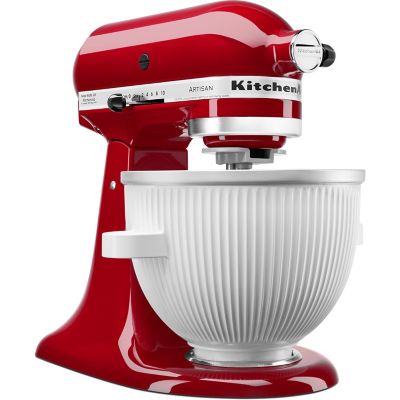 Image showing 9 th KitchenAid Ice Cream Maker Attachment for Stand Mixers