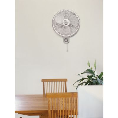 Image showing  16 in. Oscillating Wall Mount Fan with Anti-Rust Grills