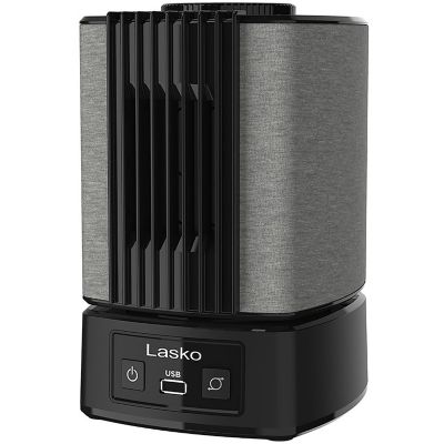 Lasko Slumberbreeze 2-in-1 Personal Fan with White Noise, Black, SB100