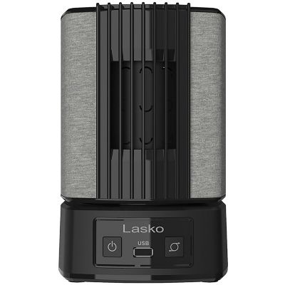 Image showing  Slumberbreeze 2-in-1 Personal Fan with White Noise, Black, SB100