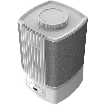 Image showing  Slumberbreeze 2-in-1 Personal Fan with White Noise, White, SB101