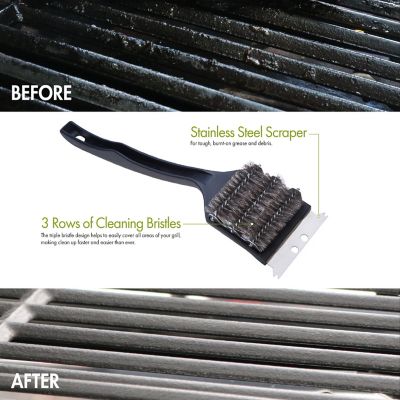Image showing  Triple Bristle Grill Cleaning Brush, CCB-100