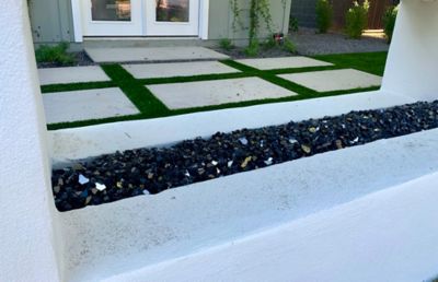 Image showing  Large 1/2 in. Black Reflective Fire Glass by Element Fire Glass 10 lb., 10013