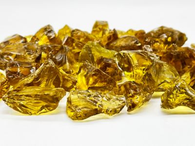 Element Fireglass Large Crystal Amber Fire Glass 10 lb., 18879