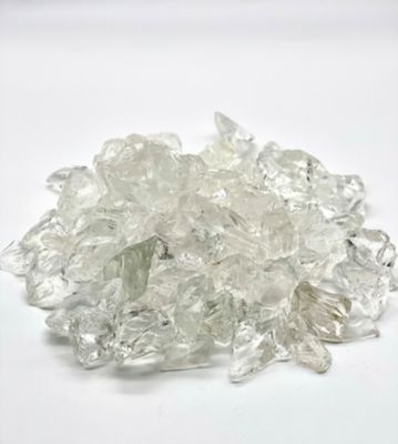 Element Fireglass Large Crystal Clear Fire Glass 10 lb., 38671