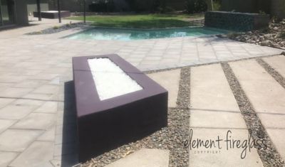 Image showing  Large Crystal Clear Fire Glass 10 lb., 38671