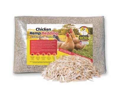 My Favorite Chicken Hemp Chicken Coop Bedding with Dookashi Odor Eliminator, 5 cu ft Bale