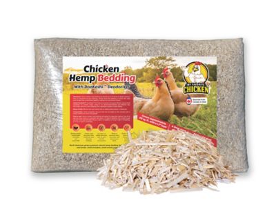 My Favorite Chicken Hemp Chicken Coop Bedding with DooKashi Odor Eliminator, 5 cu. ft. Bale