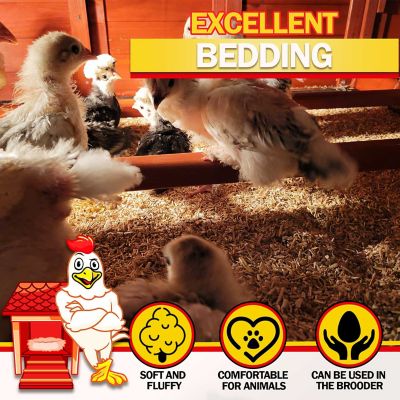 Image showing  Hemp Bedding for Chickens & Small Animals with Organic Aromatic Herbs, 1 cu. ft.
