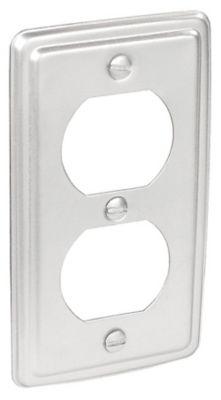 Southwire 1-Gang Steel Handy Duplex Receptacle Cover