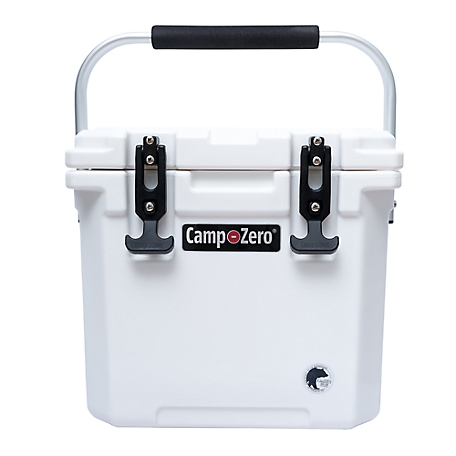 Camp-Zero 12L - 12.6 Qt. Premium Cooler with Folding Handle and Molded-In Drink Holders