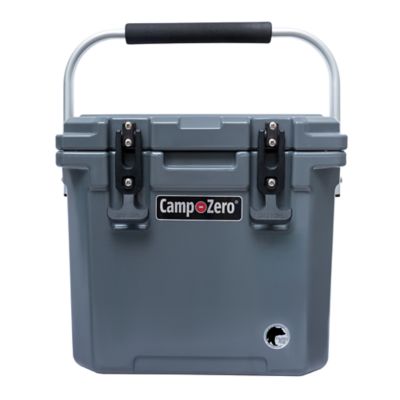 Camp-Zero 12L - 12.6 Qt. Premium Cooler with Folding Handle and Molded-In Drink Holders