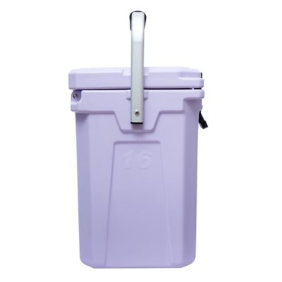 Image showing  16L Premium Hard-Sided Cooler with Removable Divider and 2 Molded-In Cup Holders