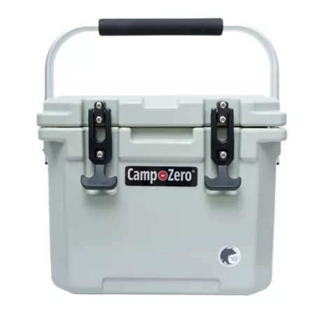 Camp-Zero 10.6 quarts Premium cooler with folding handle and 2 molded cup holders Chest Coolers