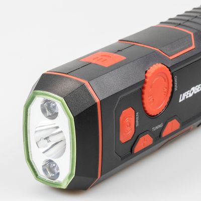 Image showing 5 th Life+Gear Stormproof Crank Flashlight/Radio