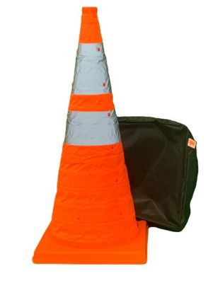 Mutual Industries 18 in.Orange Collapsible Cone 1 Pack