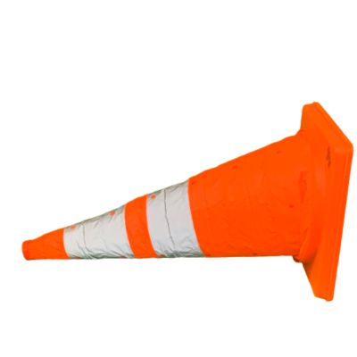 Image showing  28 in. ORANGE COLLAPSIBLE CONE 1PK
