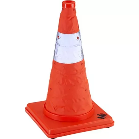 Mutual Industries ORANGE FOLDING CONE 28 in (pkg 2) Traffic Cones