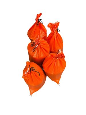 Image showing  50 lb. Orange Sand Bags, 100 pk.