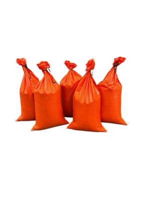 Image showing  50 lb. Orange Sand Bags, 100 pk.