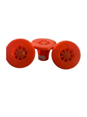 Image showing  2 in. OSHA Rebar Caps, Large, Single, 50-Pack