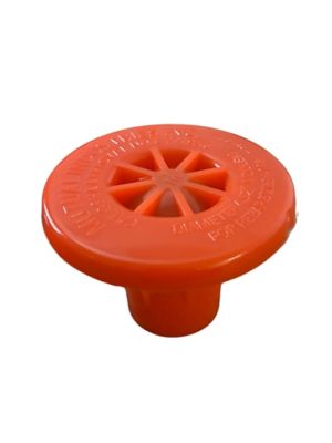 Image showing  2 in. OSHA Rebar Caps, Large, Single, 50-Pack