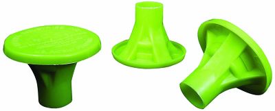 Mutual Industries Osha Rebar Cap Lime. Comes with 100 per pack