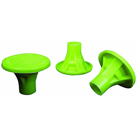 Mutual Industries Osha Rebar Cap Lime. Comes with 100 per pack