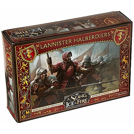 CMON A Song of Ice & Fire: Tabletop Miniatures Game - Lannister Halberdiers, SIF202