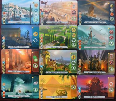Image showing  7 Wonders Duel Strategy Board Game, 2 Players, For Ages 10+