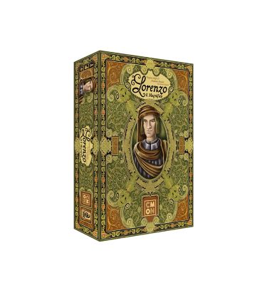 Asmodee Lorenzo Il Magnifico Strategy Card Game, 2-4 Players, For Ages 14+