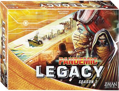 Asmodee Pandemic: Legacy Season 2 Board Game (Yellow Ed), ZM7173
