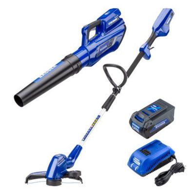 Wild Badger Power 2 in 1 Cordless Yard String Trimmer Edger and