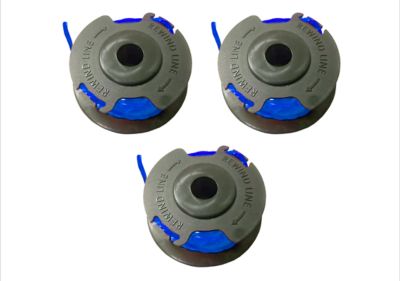 Wild Badger Power Replacement 0.065 Line Auto-Feed Spool for Wild Badger Power 20-Volt String Trimmers (3 Pack)