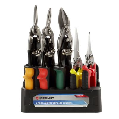 JobSmart 5 pc. Aviation Snips and Scissors Set