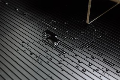 Image showing  Ribbed Vinyl Pet Floor Protector, 55 Mil