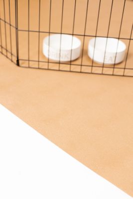 Image showing  55 Mil Levant Vinyl Pet Floor Protector, Sandstone